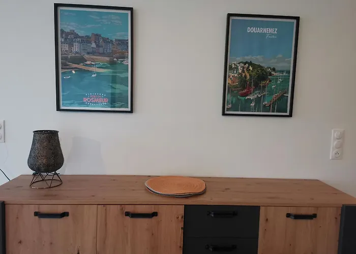 Maison Neuve A 2 Pas Des Plus Belles Plages De Douarnenez - Classe Meuble De Tourisme 3 Etoiles
