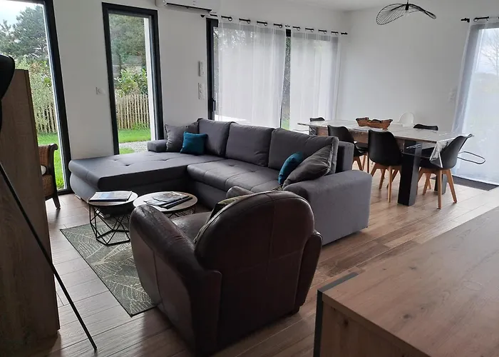 Maison Neuve A 2 Pas Des Plus Belles Plages De Douarnenez - Classe Meuble De Tourisme 3 Etoiles