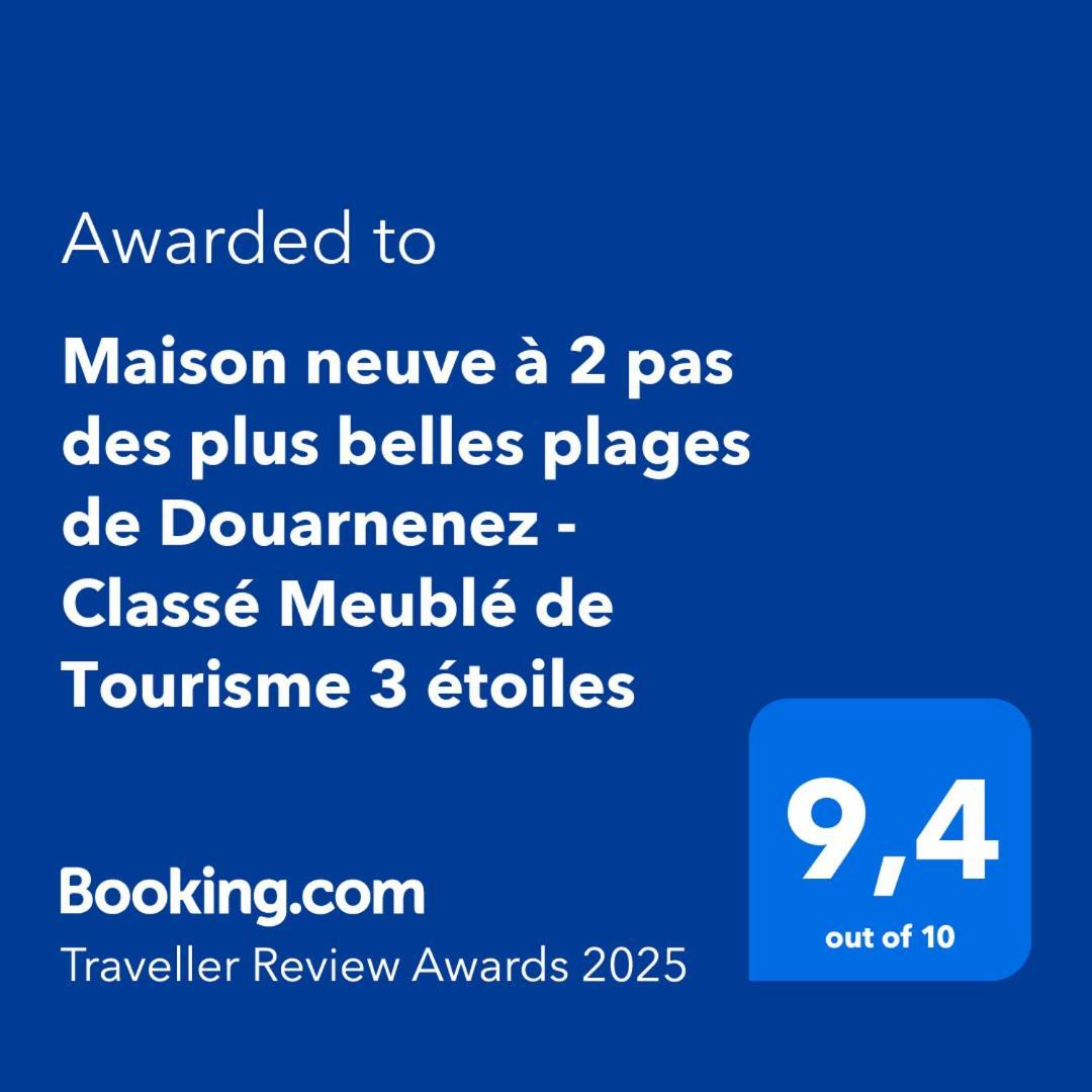 Maison Neuve A 2 Pas Des Belles Plages De Douarnenez - Classe Meuble De Tourisme 3 Etoiles *